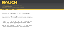 Tablet Screenshot of irauch.com